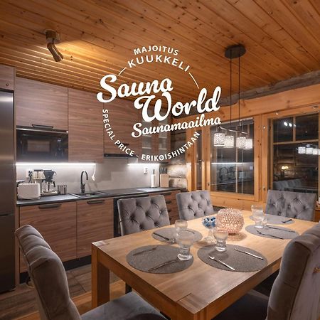 Kuukkeli Log Houses Villa Aurora "Pupula" Saariselkä Exterior foto