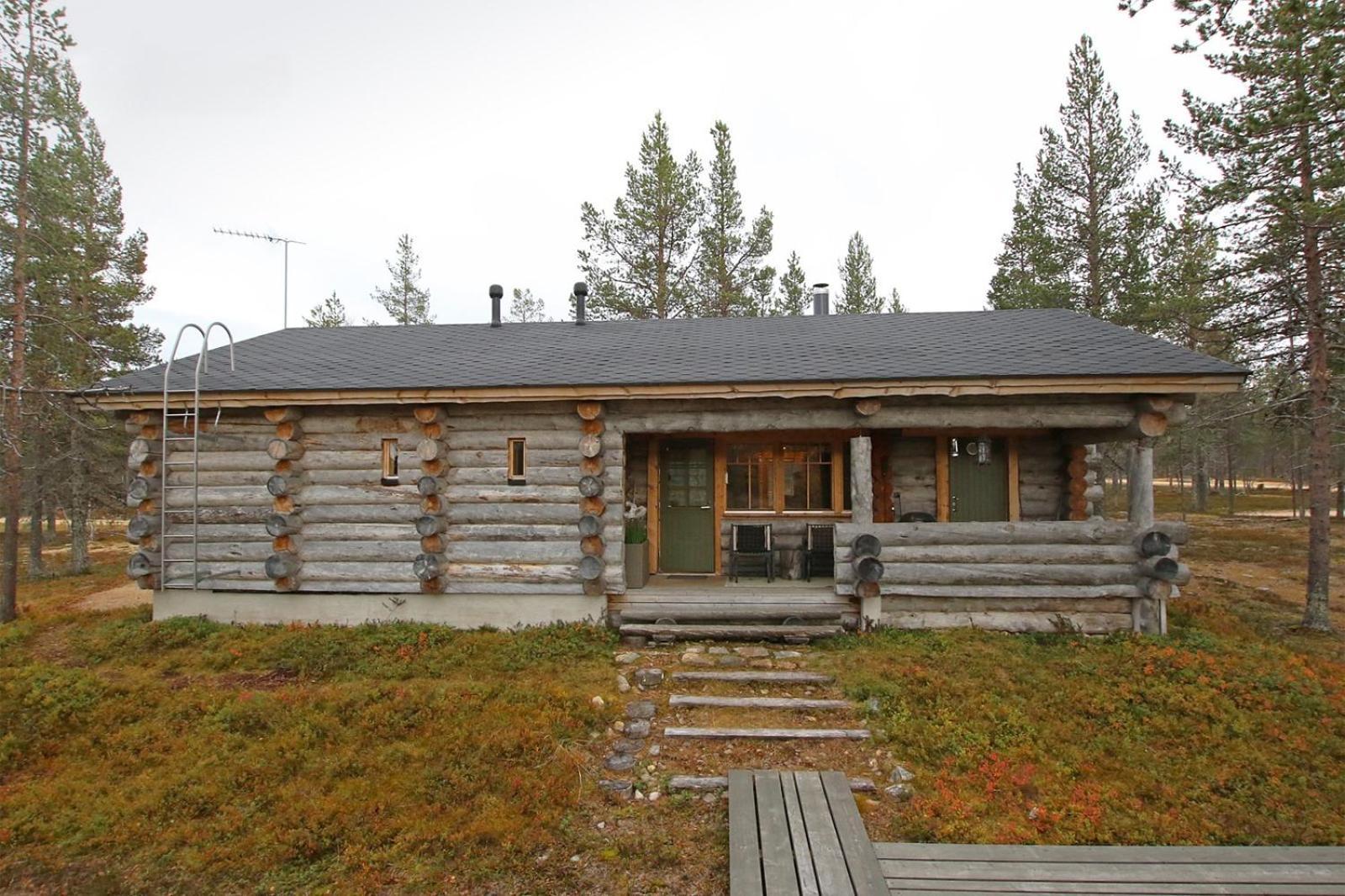 Kuukkeli Log Houses Villa Aurora "Pupula" Saariselkä Exterior foto