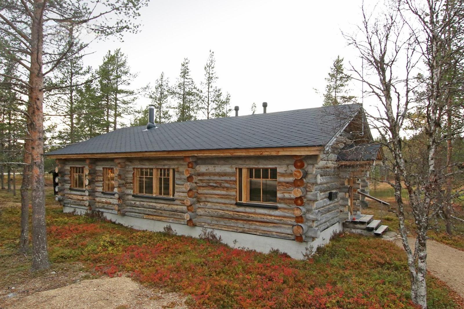 Kuukkeli Log Houses Villa Aurora "Pupula" Saariselkä Exterior foto