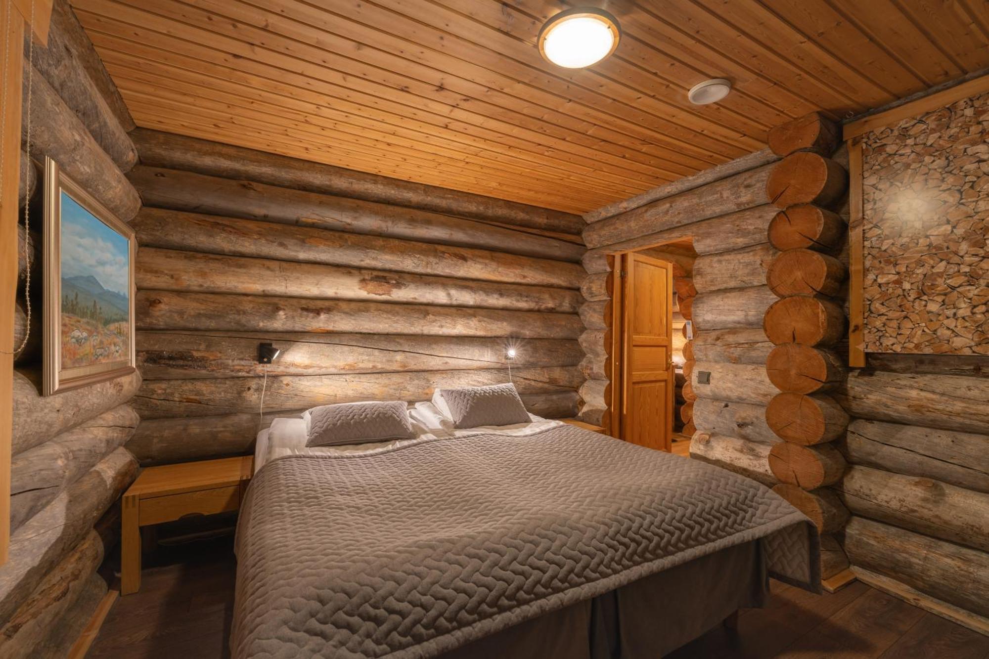 Kuukkeli Log Houses Villa Aurora "Pupula" Saariselkä Exterior foto